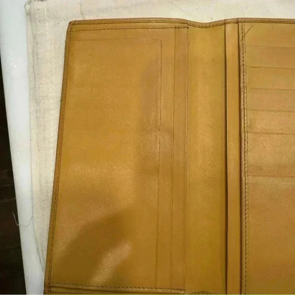 Celine Wallet Long Bi Fold Wallet Macadam Brown Woman unisex - Picture 6 of 16